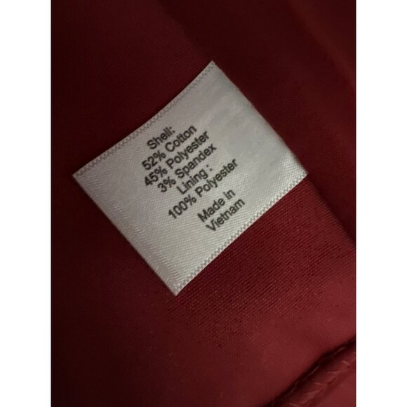 NWT Lane Bryant THE BRYANT BLAZER Red Body Skimming not Skin Tight Lined Size 22 - Picture 7 of 7